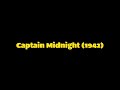 Serial Saturday Captain Midnight 1942