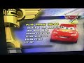 Cars 2006 Dvd Menu