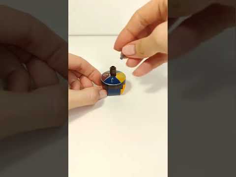 Как построить Волчок из лего. #shorts #tutorial #lego #bricklady