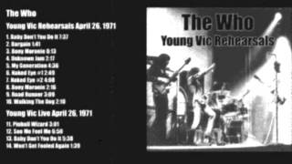 The Who 09 Walking The Dog Young Vic Rehearsals 1971