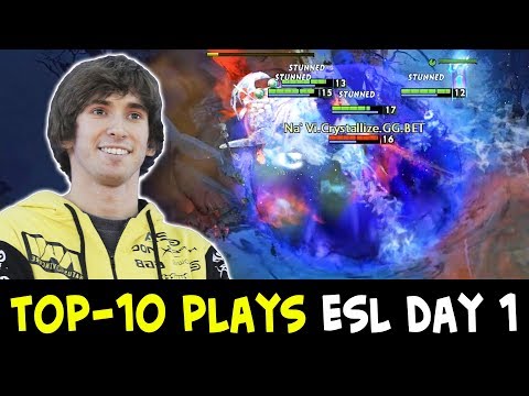 TOP-10 plays of ESL Genting — Day 1