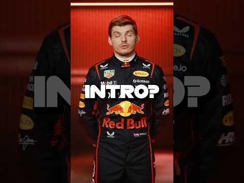 The new Formula 1 intro 😂 #formula1 #f1