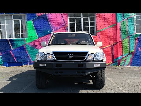 NEW MODS!! I installed a TJM off-road bumper on my 2000 Lexus LX470!