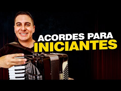 Os 3 Primeiros Acordes no Acordeon para INICIANTES | Aula de Acordeon