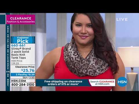 HSN | Slinky Brand Fashion Clearance 02.13.2020 - 09 AM