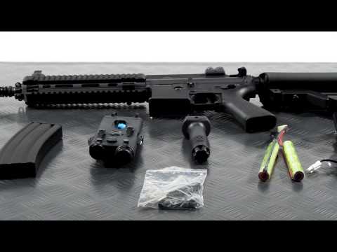 BOYi BI-HK416 Black Rear Wire - Airsoft Replica Unboxing