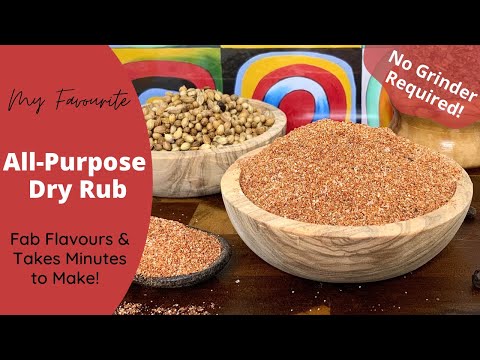 How to Make an All Purpose Dry Rub in Minutes | Super Easy & No Grinder Needed