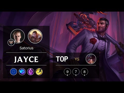 Jayce Top vs Akali - EUW Challenger Patch 9.13