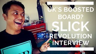 INTERVIEW W/ SLICK REVOLUTION ELECTRIC ⚡ SKATEBOARD COMPANY