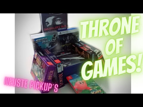 Throne of Games! Meine neusten PICKUP`S! Alles dabei, SNES, N64, PS2, Gamecube, PS4, PS5 und Switch!