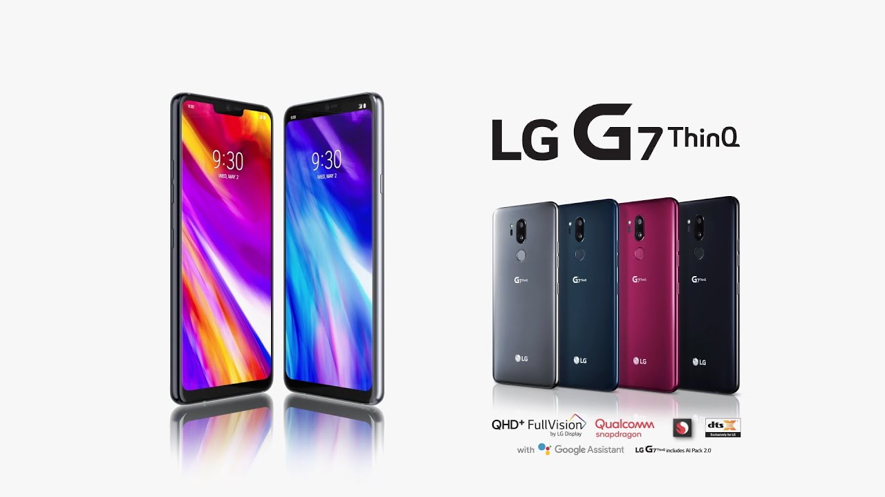 LG G7 ThinQ 4/64Gb Raspberry Rose video preview