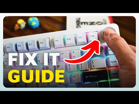Why is Volume Knob Not Working on Aula F75?