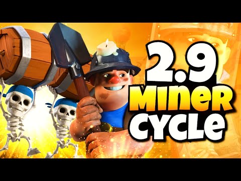 The ULTIMATE Miner + Wallbreakers Cycle Deck - Clash Royale