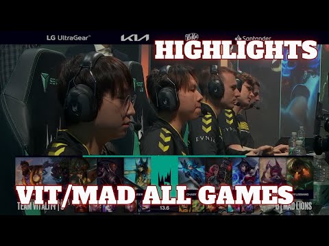 VIT vs MAD - All Games Highlights | Semi Final LEC Spring 2023 Playoffs | Vitality vs Mad Lions