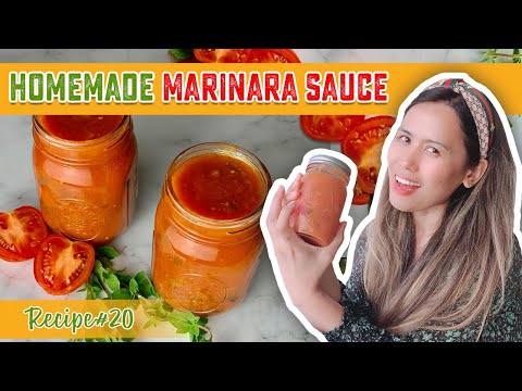 , title : 'HOMEMADE  MARINARA SAUCE (FRESH TOMATOES FROM THE GARDEN)  | COOKING SIMPLY DELICIOUS'