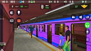 81-707 Orbital Line Subway Simulator 3D - Android Gameplay