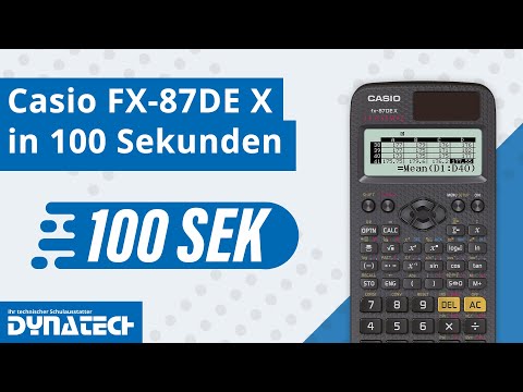 Casio FX-87DE X video