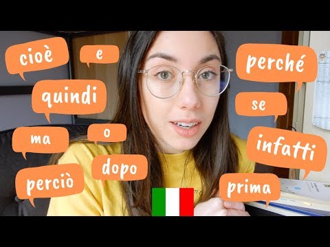 11 basic Italian linking words to boost your phrases [BASIC LOGICAL CONNECTIVES TO KNOW in Italian]