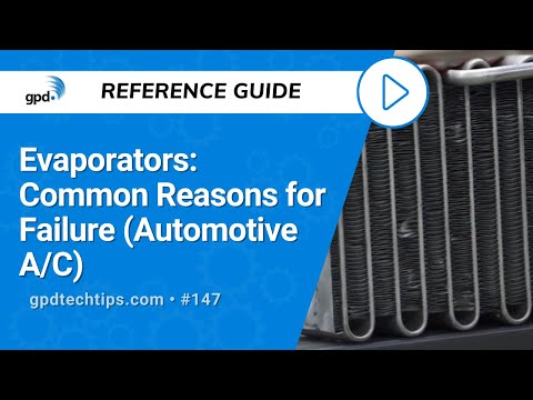 Part of a video titled Evaporators: Common Reasons for Failure (Automotive A/C) - YouTube
