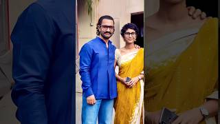 Amir Khan with his beautiful wife Kiran Rao #amirkhan #shorts #ytshorts