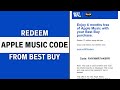 How to Redeem Apple Music Code From Best Buy (2024) - Full Guide