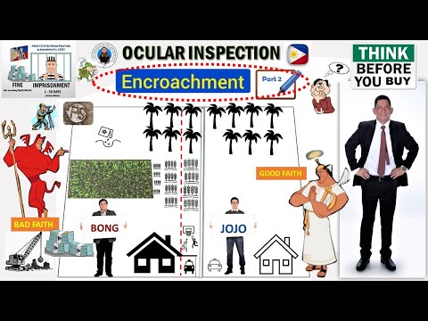 Encroachment, Overlapping Boundaries determined thru Relocation Survey & to cure Boundary Disputes