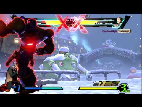 Ultimate Marvel vs Capcom 3 (PS3) -- Non-Ranked Matches 192 (1/2) - Wright or Wrong