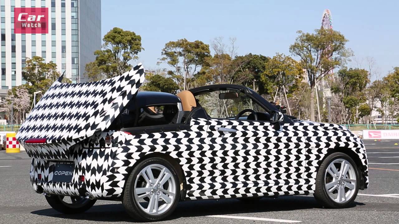 Daihatsu Copen - Still the World's Smallest Folding Hardtop