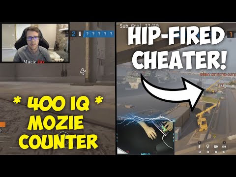 MacieJay 400 IQ Counter To Mozie?! | INSANE ONE TAP ON A CHEATER!! | Rainbow Six: Siege Twitch Clips