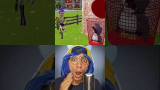 Chased By a Zombie vs Rumi andGuGuGaGa #kpopdemonhunters #animation