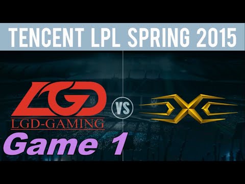 LGD Gaming (LDG) vs Team Snake (SS) - Game 1  Semifinals (Playoffs) - LPL Spring 2015 Playoffs