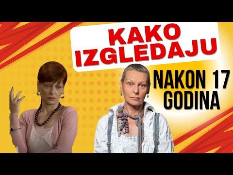 TEŠKO ĆETE PREPOZNATI OVE GLUMCE!  (SERIJA LUD ZBUNJEN NORMALAN)