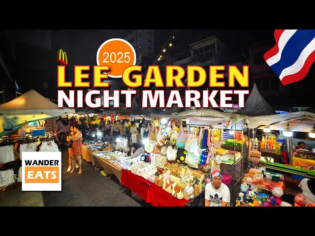 Travel vlog - Walk: 🇹🇭 Exploring Hat Yai’s LEE GARDEN NIGHT MARKET in 2025 – Is It Worth the Hype?