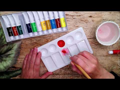 Table easel painting  set
