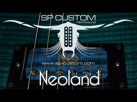 SP Custom pickups - "Neoland" signature set SOUND TEST