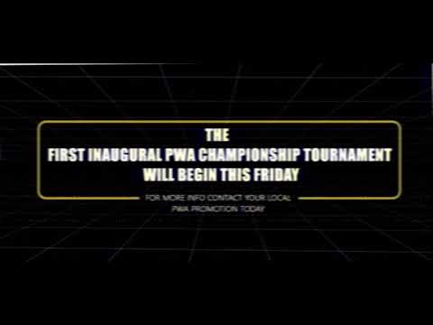 PWA inaugural Championship tournament promo video