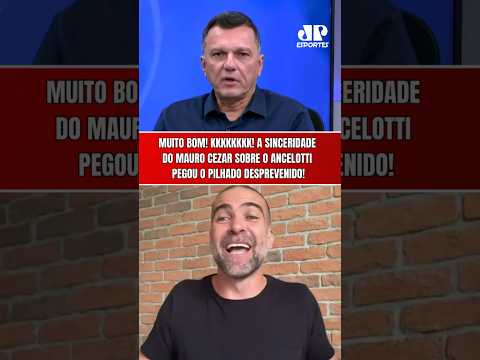 A SINCERIDADE DO MAURO CEZAR SOBRE O ANCELOTTI NA SELEÇÃO PEGOU O PILHADO DESPREVENIDO! KKKKKK!