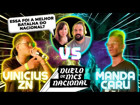A MELHOR DO NACIONAL? MÚSICOS REAGINDO |"VINICIUS ZN VS MANDACARU"| DUELO NACIONAL 2021| REACT