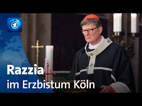 Ermittlungen gegen Woelki: Razzia im Erzbistum Köln