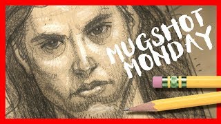 Mugshot Monday sketching session!