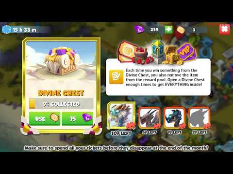 DRAGON MANIA LEGENDS - LET'S OPEN SOME DIVINE CHEST