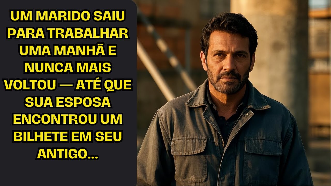 Um marido saiu para trabalhar uma manhã e nunca mais voltou — até que sua esposa encontrou um...