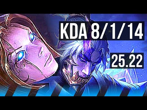 ORIANNA vs ZED (MID) | Legendary | NA Master | 25.22