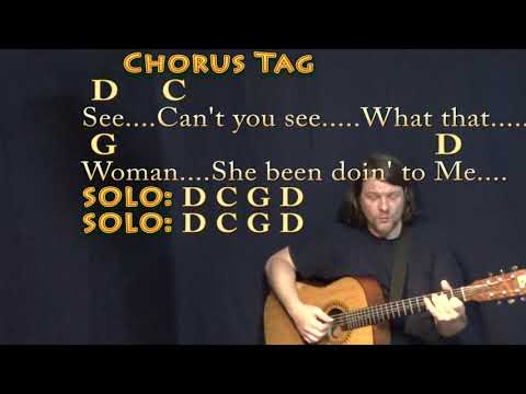 Can't You See (Marshall Tucker) Fingerstyle Guitar Cover Lesson with Chords/Lyrics