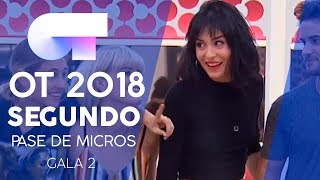 &quot;BONITO ES&quot; - GRUPAL | Segundo pase de micros Gala 2 | OT 2018