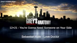 Grey's Anatomy Season 12 Episode 21: Sebastian Kole - Love Doctor
