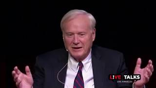 Chris Matthews with Frank Buckley at Live Talks Los Angeles