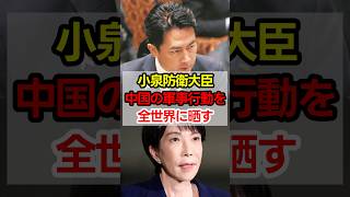 小泉防衛大臣、もう黙ってない！#高市政権 #政治 #shorts