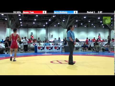 Men 70 KG / 154.25 lbs - Keanu Tom vs. Jerry McGinty