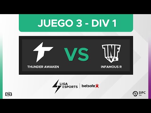 Thunder Awaken vs Infamous R.​ - Juego 3 DPC 2023 SA Spring Tour División I